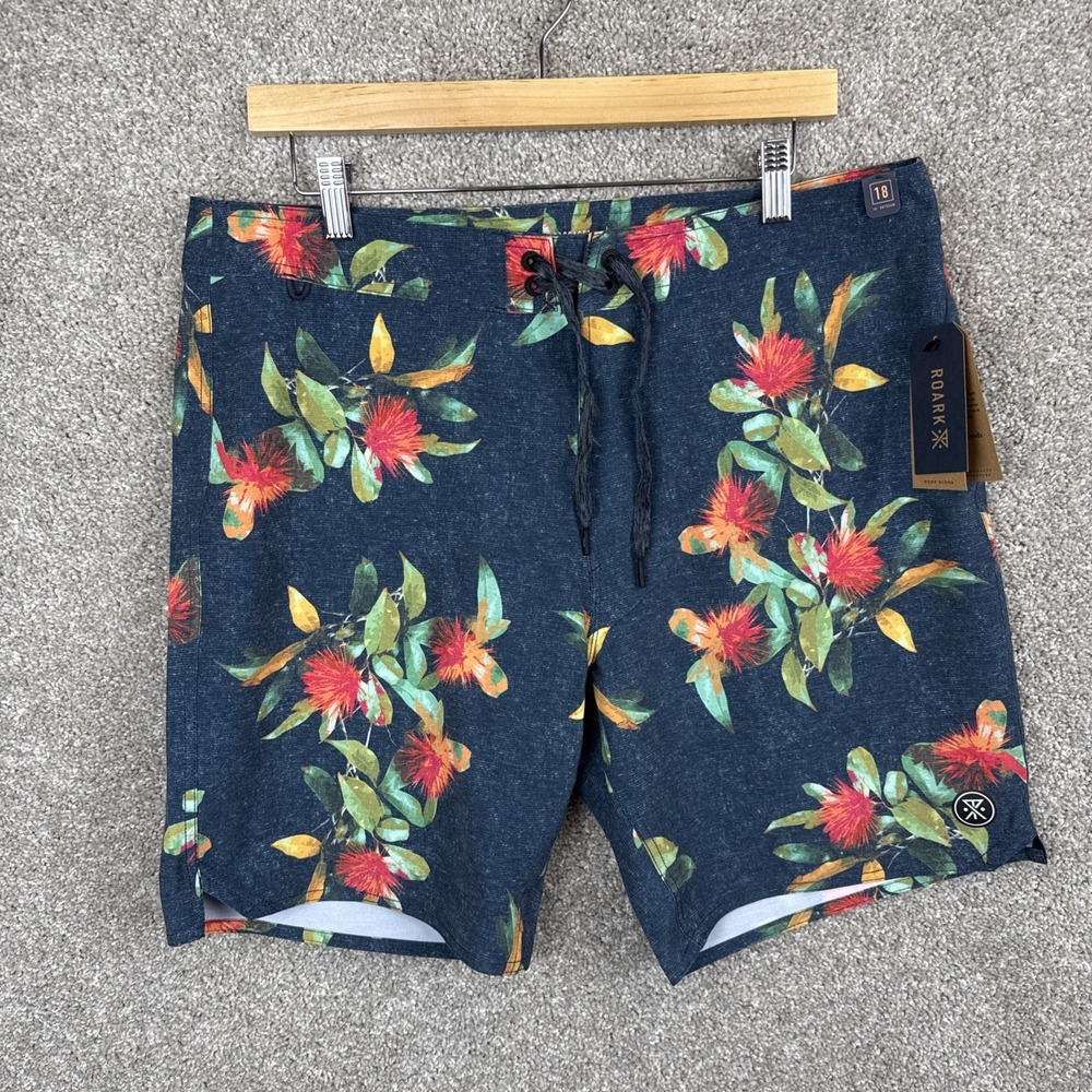 Roark The Passage Board Shorts Men's‎ Size 34 La Selva All Over Print